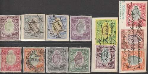 Orange River Colony: Revenues:6d - £5 Used