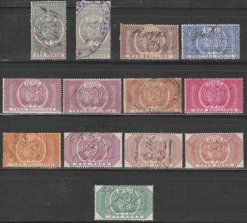 Revenues:Orange River Colony collection :Used: 6d-£5