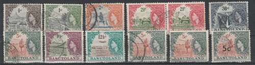 BASUTOLAND USED COLLECTION INCL OVERPRINTS :2 SCANS