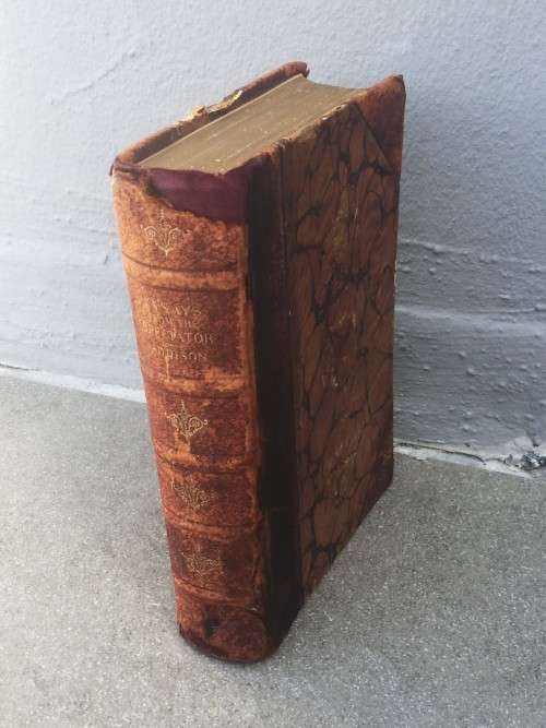 1800's COPY OF ESSAYS FROM THE SPECTATOR BY ADDISON! *BEAUTIFUL BOOK* *ANTIQUE* *RARE*