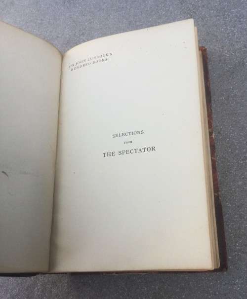 1800's COPY OF ESSAYS FROM THE SPECTATOR BY ADDISON! *BEAUTIFUL BOOK* *ANTIQUE* *RARE*