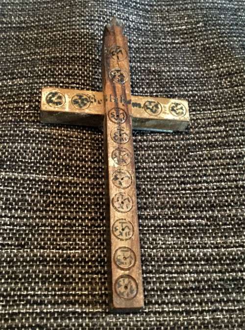 COLLECTION OF BEAUTIFUL CHRISTIAN ITEMS! *SOLID BRONZE QUILL REST* *ANTIQUE*