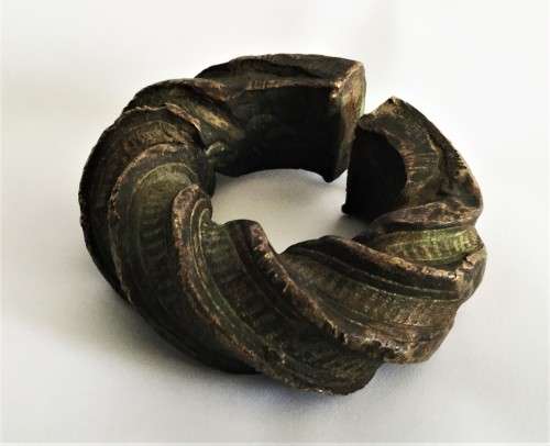 *SELLS FOR R20000+* ANTIQUE WEST-AFRICAN SOLID BRONZE CURRENCY BRACELET/MANILLA