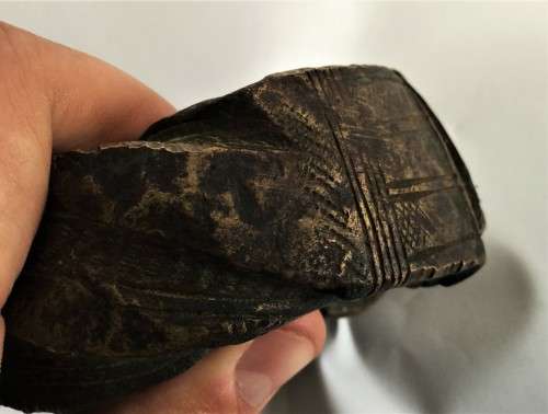 *SELLS FOR R20000+* ANTIQUE WEST-AFRICAN SOLID BRONZE CURRENCY BRACELET/MANILLA