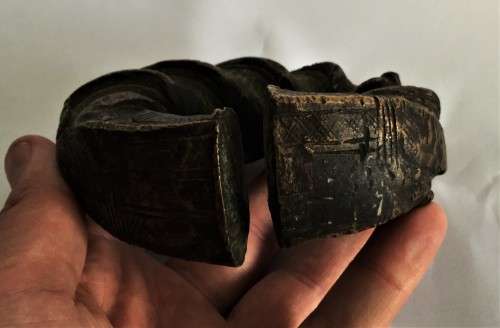 *SELLS FOR R20000+* ANTIQUE WEST-AFRICAN SOLID BRONZE CURRENCY BRACELET/MANILLA