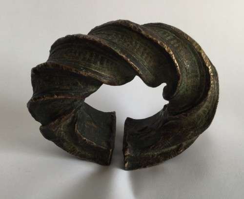 *SELLS FOR R20000+* ANTIQUE WEST-AFRICAN SOLID BRONZE CURRENCY BRACELET/MANILLA