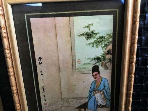 3 x STUNNING CHINESE WOODEN FRAMED ARTWORKS!!