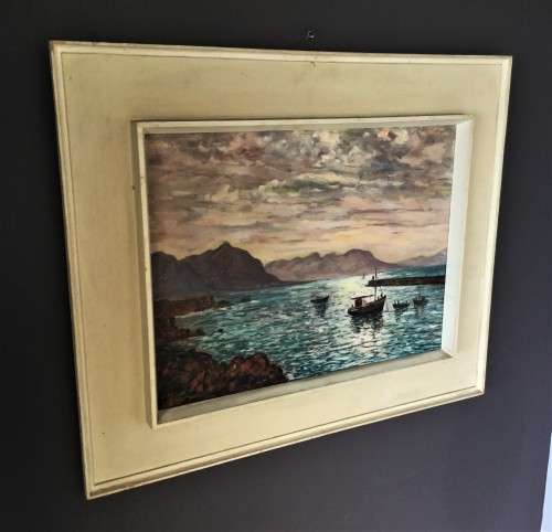 BEAUTIFUL 50's FRAMED WILLIAM GREEN OIL!! *STUNNING DETAIL*