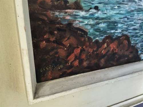 BEAUTIFUL 50's FRAMED WILLIAM GREEN OIL!! *STUNNING DETAIL*