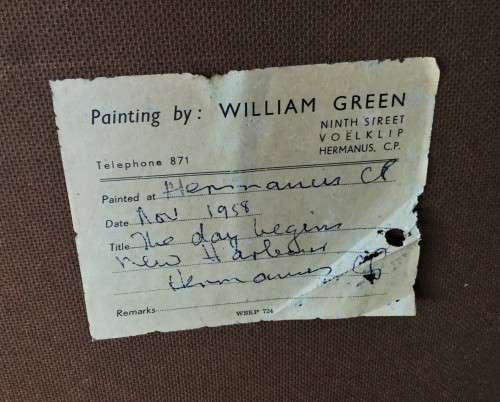BEAUTIFUL 50's FRAMED WILLIAM GREEN OIL!! *STUNNING DETAIL*