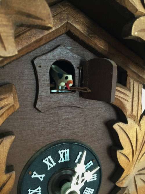 VINTAGE CUCKOO WALL CLOCK!