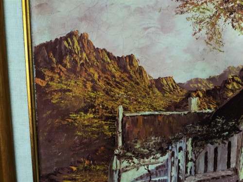 ORIGINAL OIL PAINTING SIGNED: "VAN ESS" *INVESTMENT ART*