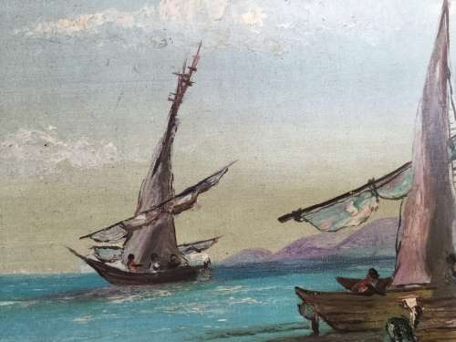 *INVESTMENT ART* MVEMVE JIYANI LARGE FRAMED OIL ON CANVAS!