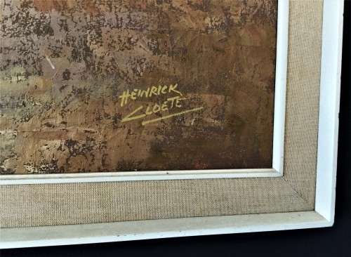 *HENDRICK CLOETE* STUNNING MASSIVE ORIGINAL OIL PAINTING ON CANVAS!!