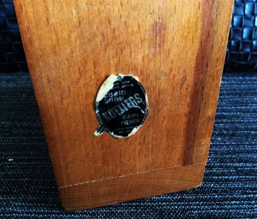 SOLID BRASS AND WOOD DACHSHUND BOOK-ENDS!