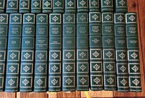 COMPLETE 36 BOOK COLLECTION OF THE WORKS OF CHARLES DICKENS!!