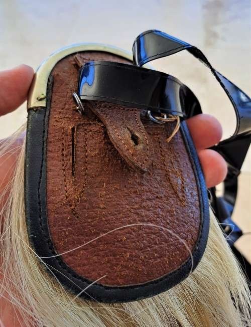 ANTIQUE SCOTTISH CHILD`S KILT, SOLID SILVER MEDAL + ACCESSORIES!