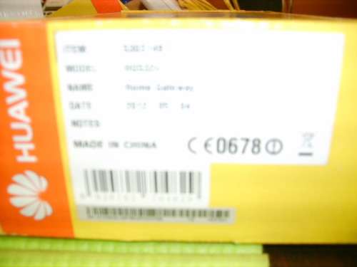 Two Huawei HG 532 c units