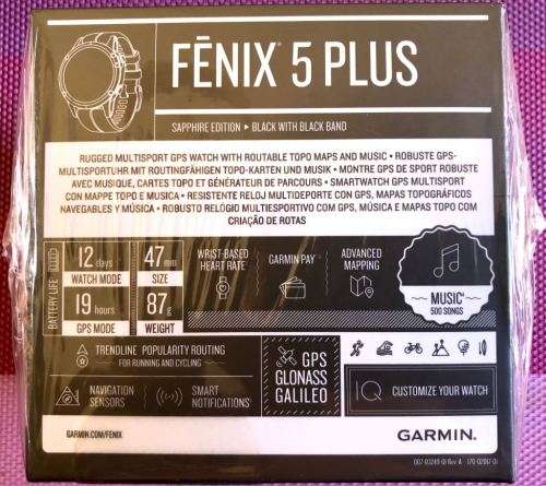 Garmin Fenix 5 Plus Sapphire