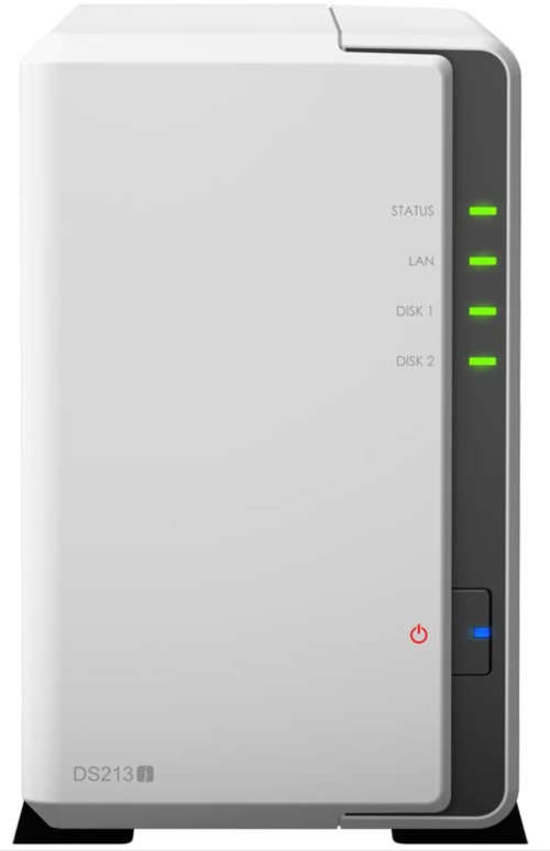 Synology Diskstation DS213J (2 x 2tb HDD`s included)