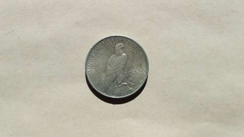 1924 Silver USA Peace Dollar