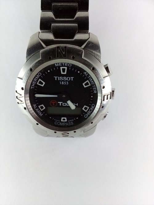 Tissot T TOUCH As Per Photo's-Estate Late was Working-Needs Repair!