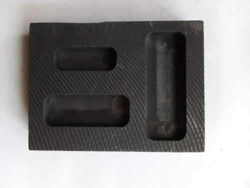 Graphite-1/4-- 1/2-- 1 Troy ounce Gold or Silver Bar Crucibal