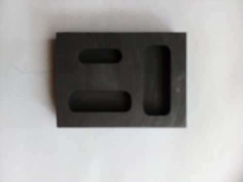 Graphite-1/4-- 1/2-- 1 Troy ounce Gold or Silver Bar Crucibal