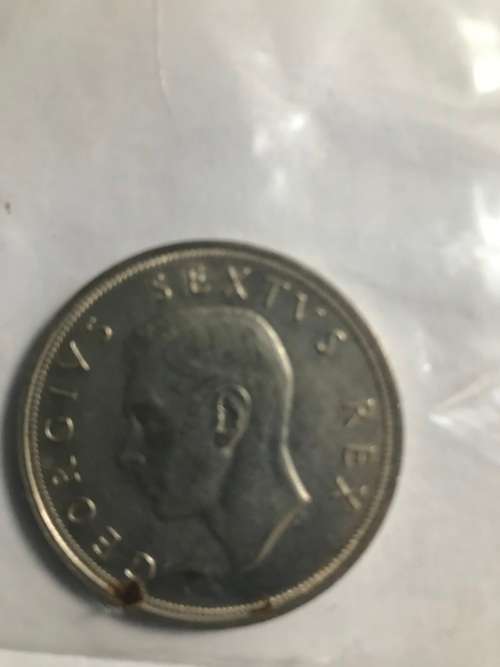 1952 5 Sillings 28g of 50% Silver as per Photo`s