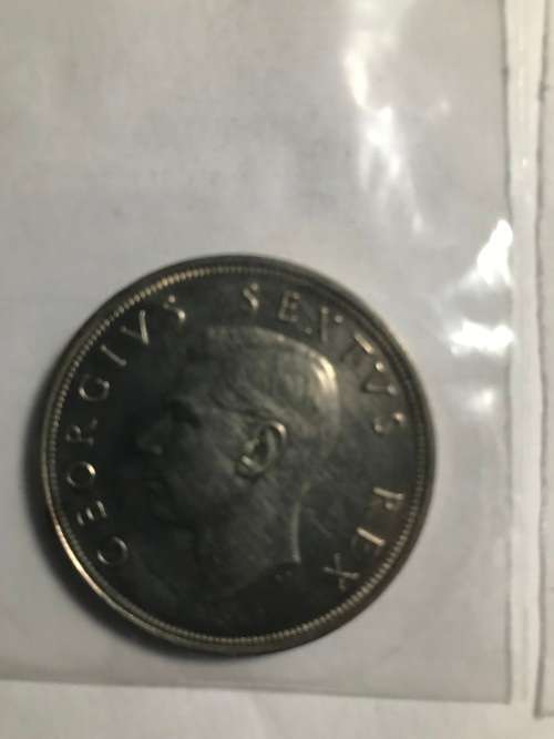 1952 5 Sillings 28g of 50% Silver as per Photo`s
