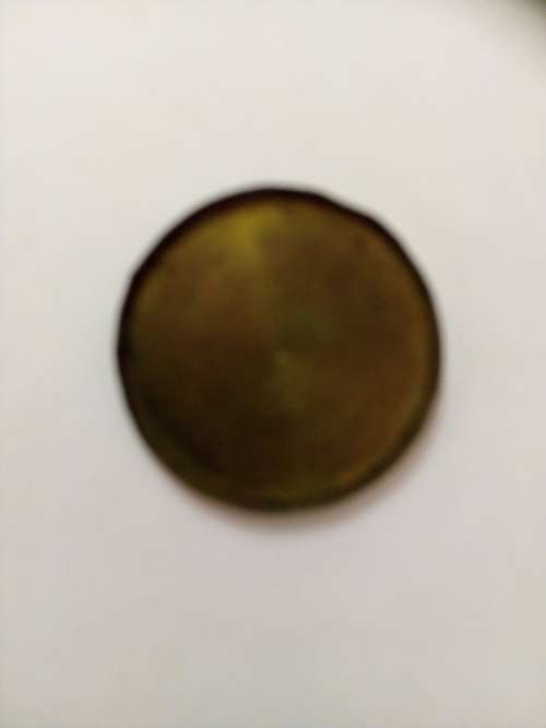 Has to be ONE of a Kind half a coin Missing Old 1st Decimal Series 1 cent