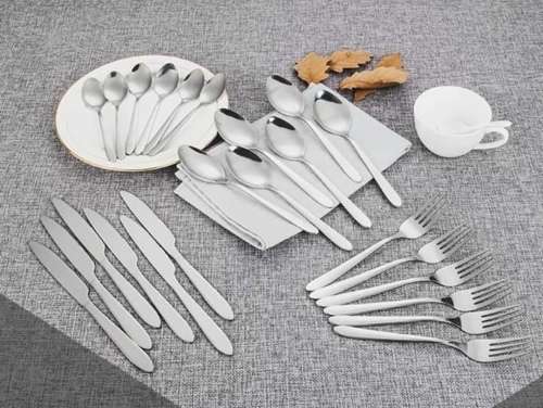 Silver cutlery set
