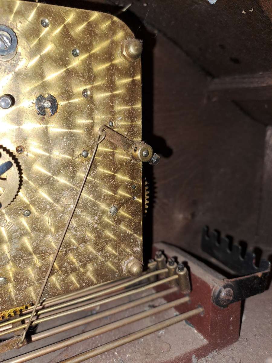 Antique Juba Mantel Clock