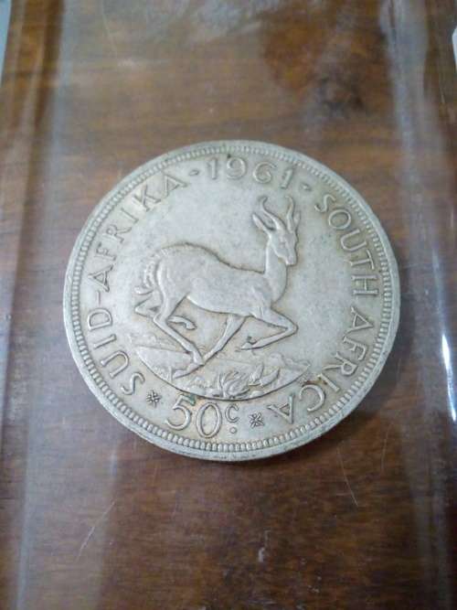 1961  50 cent Silver