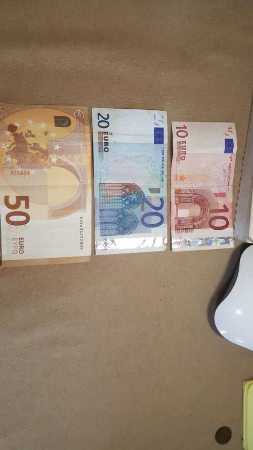 Euro notes 80 euros
