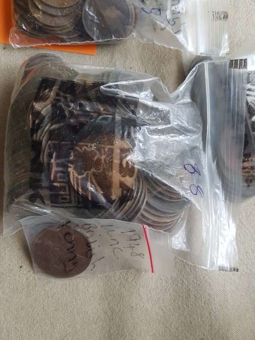 Over 300 British  Penny's some Unc