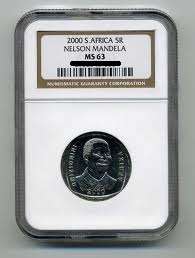 MS63 Mandela 2000 Smiley R5... NGC Graded