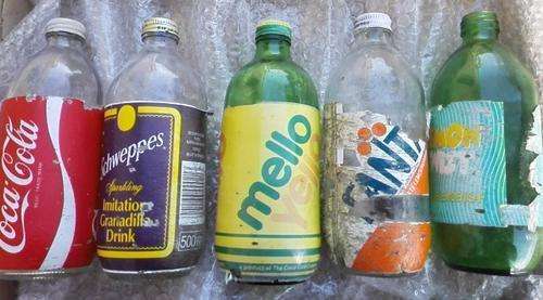 Antique coca-cola & other cool-drink Glass Bottles... Golden Oldies... Vintage