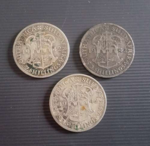 15 x SA 2 Shillings... As a lot.. Check condition