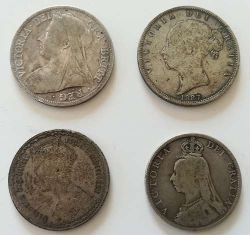 12 x very old British Coins... 1800's.. Some rarities.