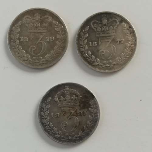 12 x very old British Coins... 1800's.. Some rarities.