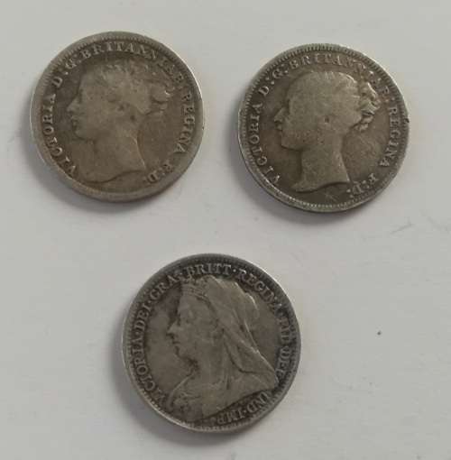12 x very old British Coins... 1800's.. Some rarities.