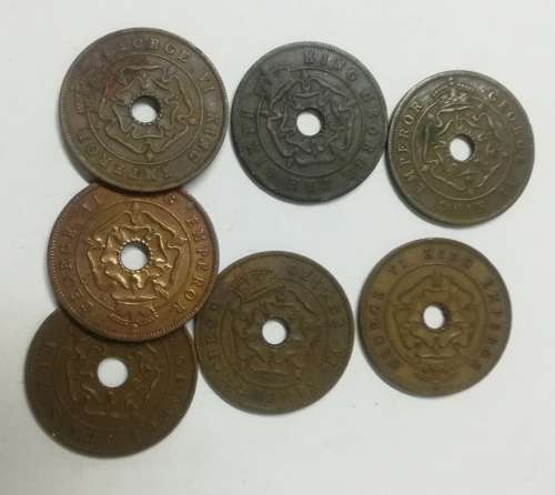 19 x Rhodesia & Nyasaland 1 Penny and 7 x S.Rhodesia 1 Penny... As a lot