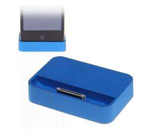 ** BRAND NEW**  BLUE CHARGING DOCKING  STATION FOR IPHONE4 AND 4S