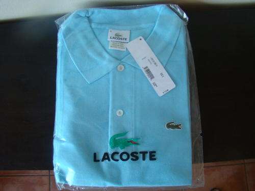LACOSTE POLO (SMALL) COLOUR ( LIGHT BLUE)