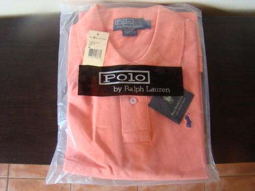 RALPH LAUREN POLO ( MEDIUM ) COLOUR ( PEACH)