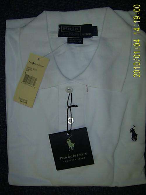 RALPH LAUREN POLO (MEDIUM) COLOUR (WHITE)