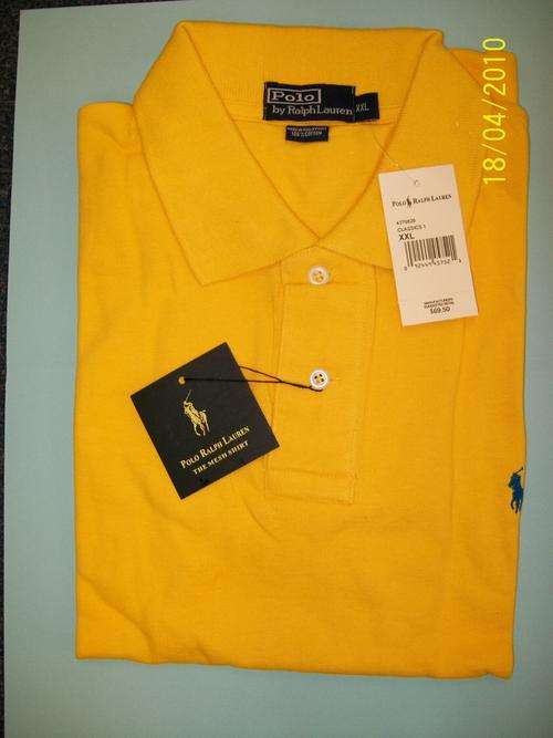 RALPH LAUREN POLO (XXL) COLOUR (YELLOW)