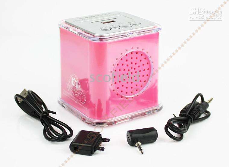 ***FIRST ON BOB***  PINK ***MOBILE MP3/MP4 SOUND BOX