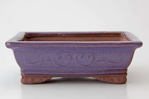 Glazed Bonsai Container, 16 x 12 x 5.5cm
